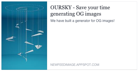 Basic Open Graph techniques that optimize shared links on Facebook