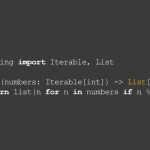 Type Hints - Better type at Python