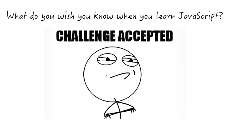 9 things we wish we knew before learning JavaScript