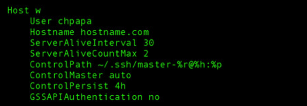 ssh config command line hacks