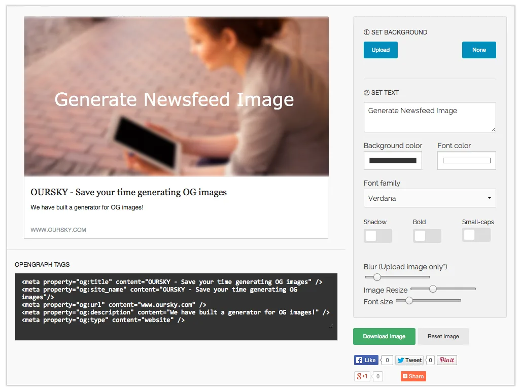 News Feed Generator Image
