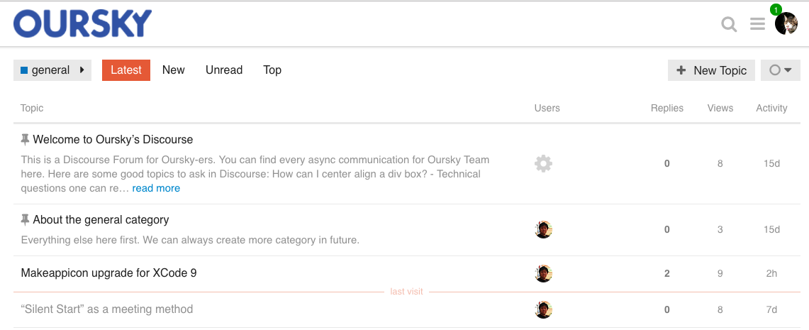 How to set up an internal team forum in half a day using Discourse