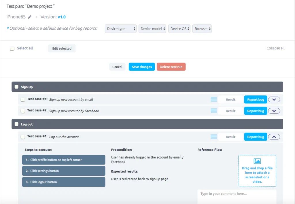 First step of Test Automation - drafting your test plan