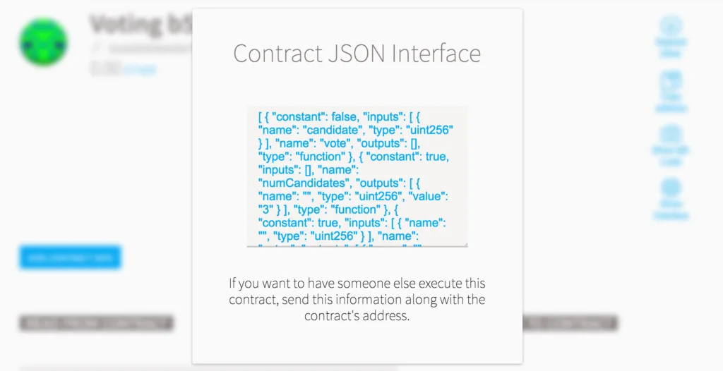 Distributed computation with Ethereum - JSON Interface